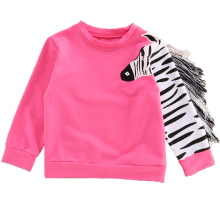 Explosions Children's Clothing Right Arm Tassel Horse Sweater